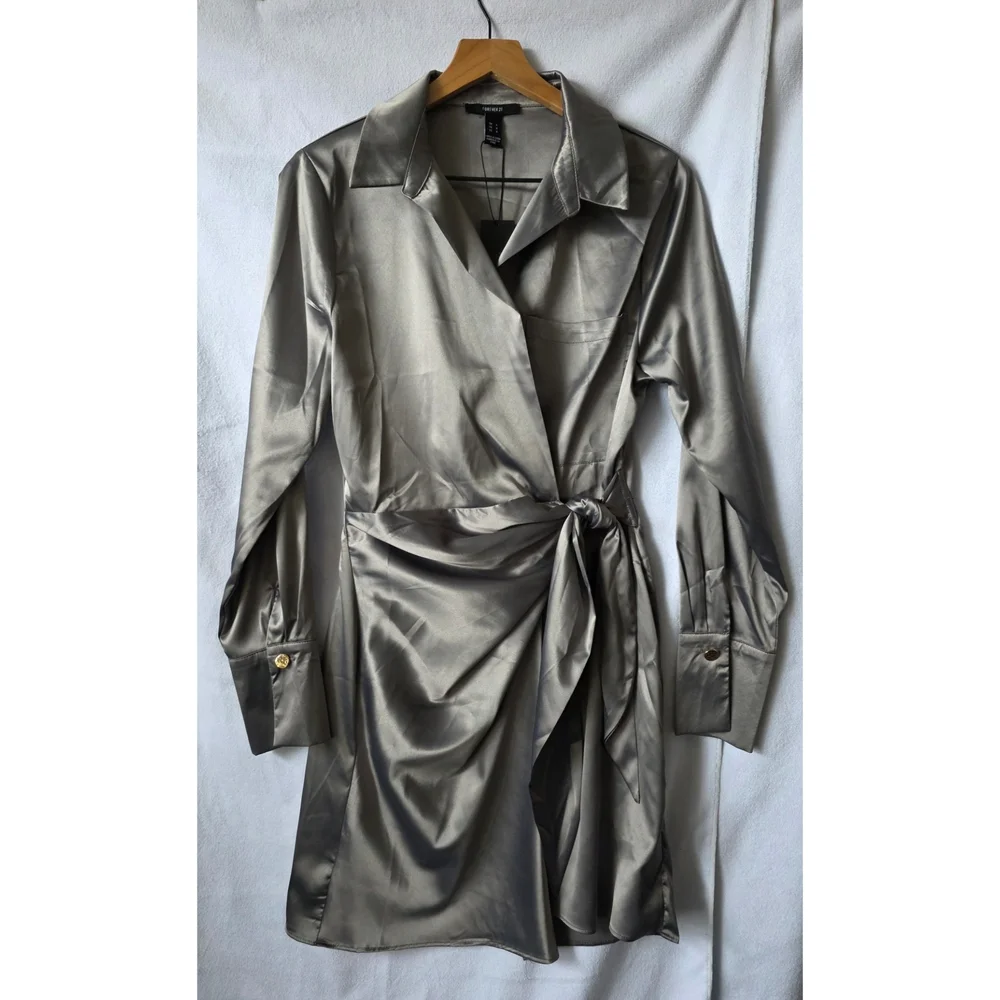 🧡 Blazer Wrap Dress - Picture 2 of 7